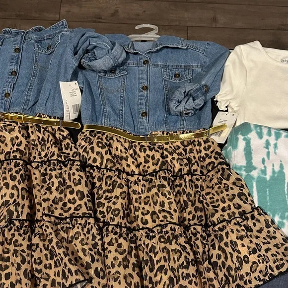NWT/GUC Girls 3T thru 5/6 clothing bundle 17 piece bundle - Picture 12 of 14